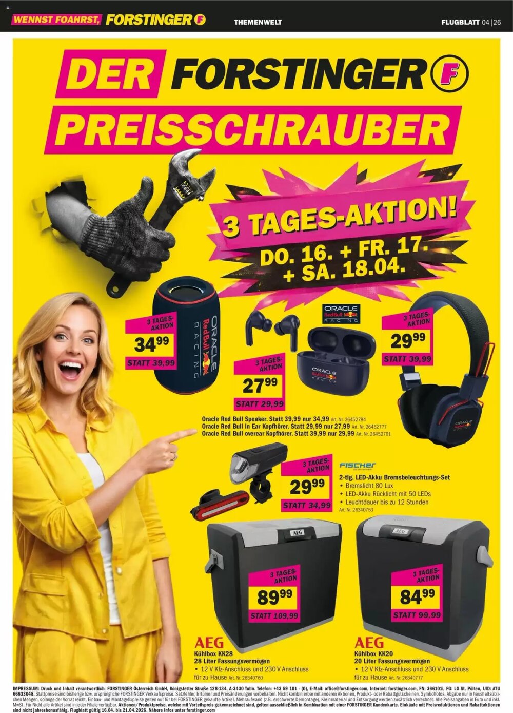 Forstinger Flugblatt (ab 16.04.2026) - Angebote und Prospekt - Seite 4