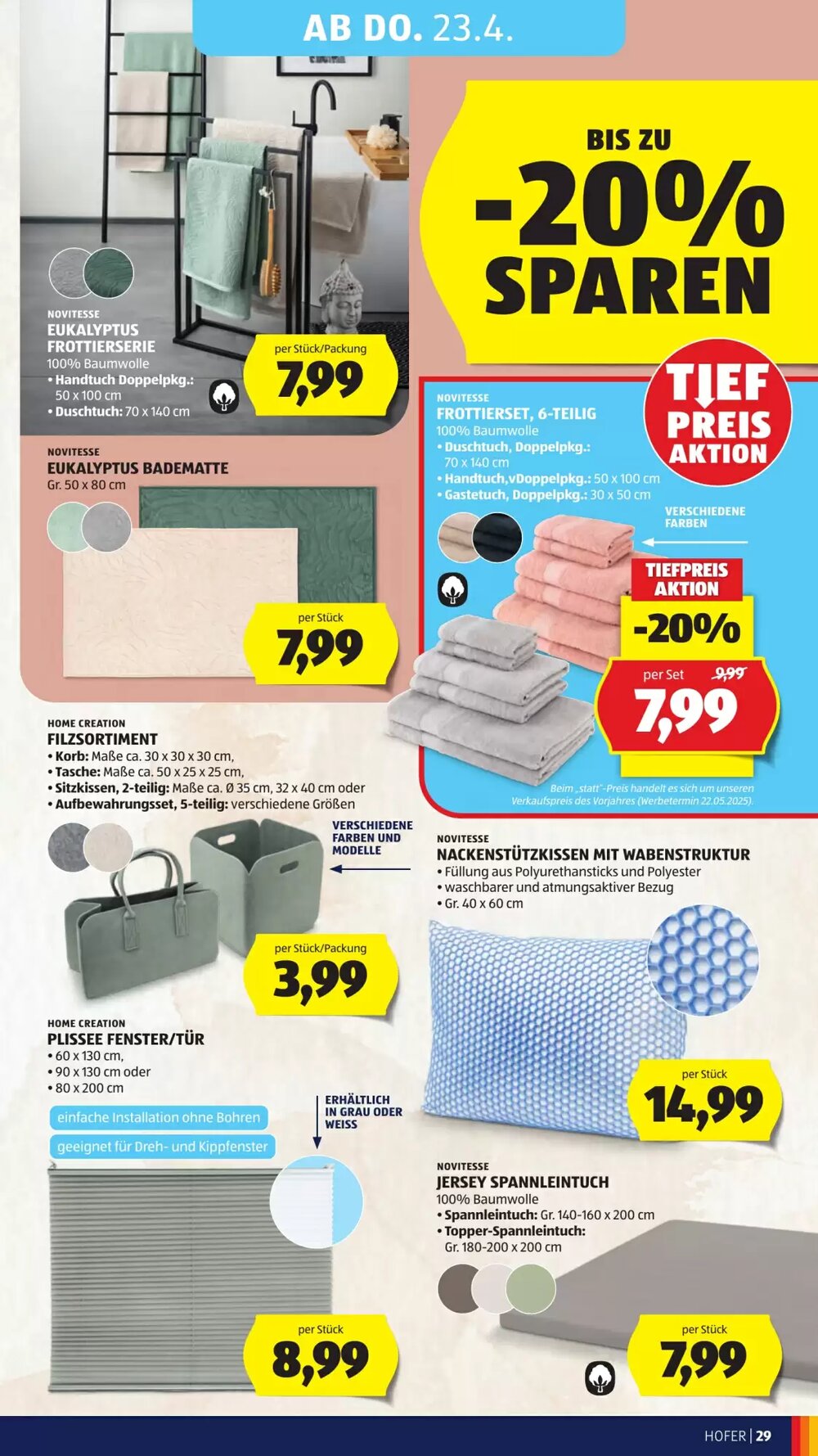 Hofer Flugblatt (ab 17.04.2026) - Angebote und Prospekt - Seite 33