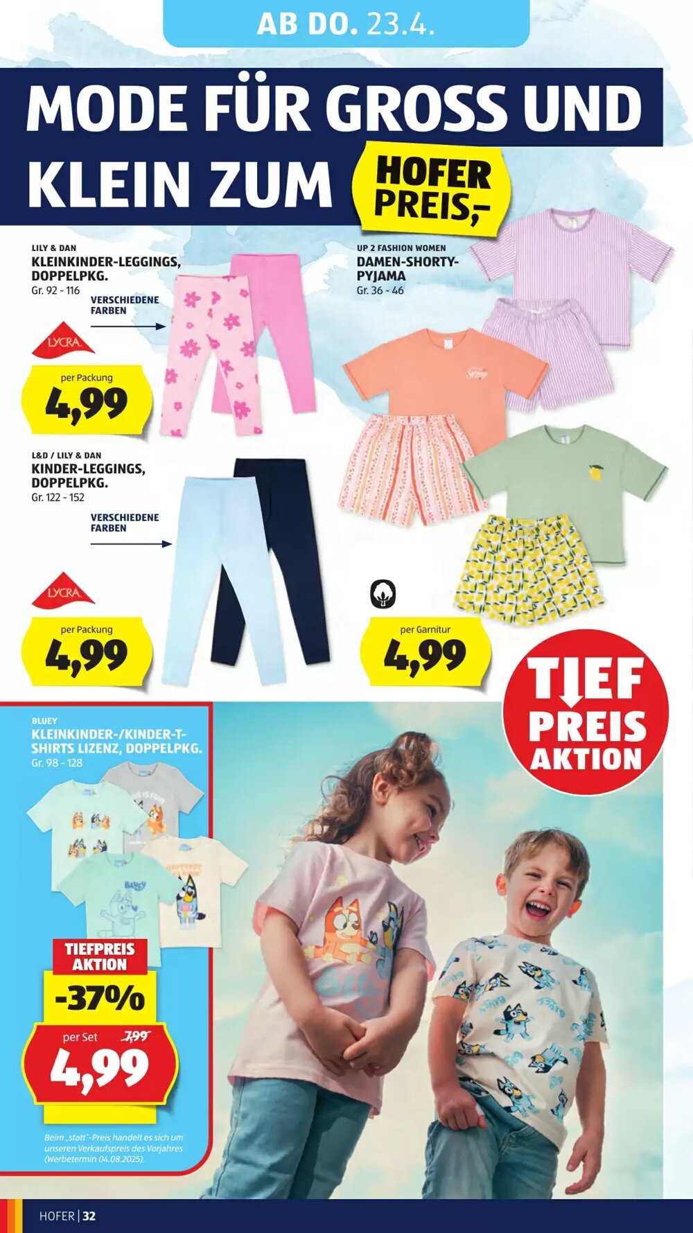 Hofer Flugblatt (ab 17.04.2026) - Angebote und Prospekt - Seite 36