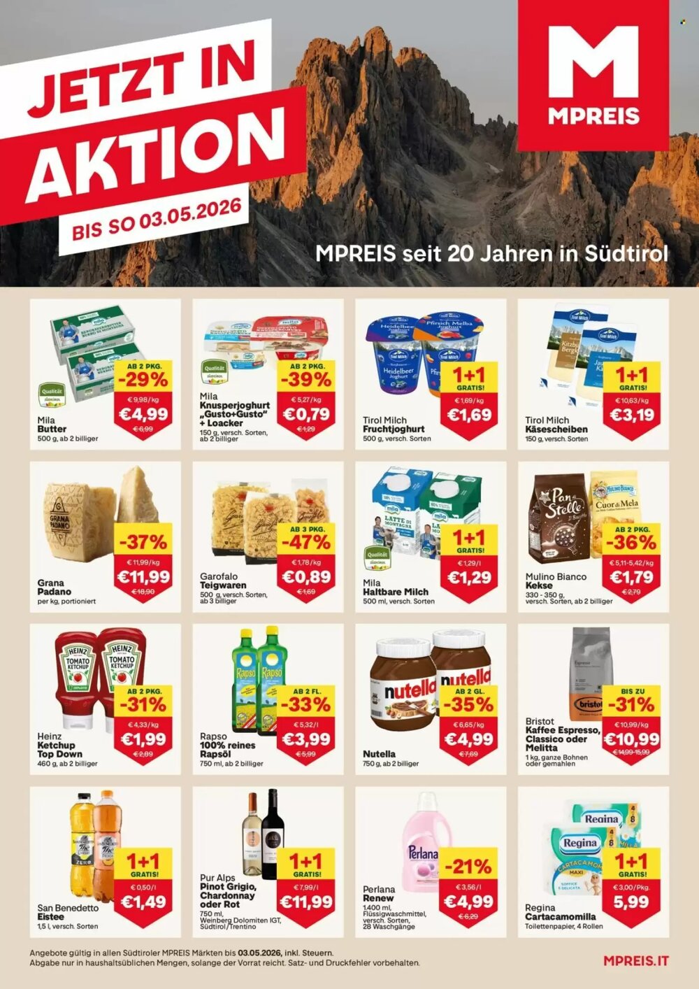 MPreis Flugblatt (ab 19.04.2026) - Angebote und Prospekt - Seite 1