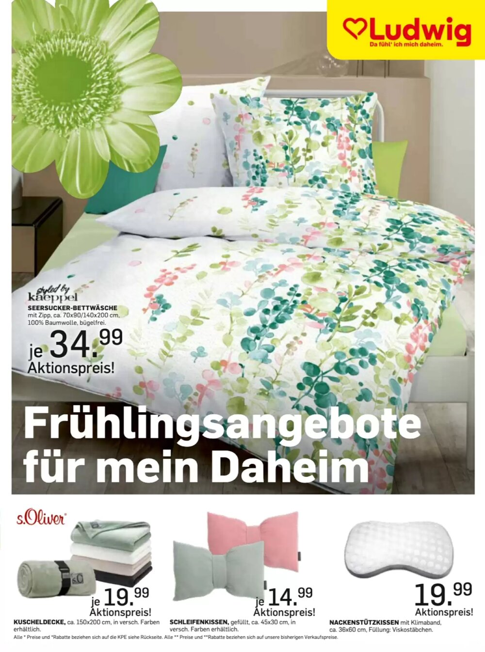 Möbel Ludwig Flugblatt (ab 19.04.2026) - Angebote und Prospekt - Seite 1