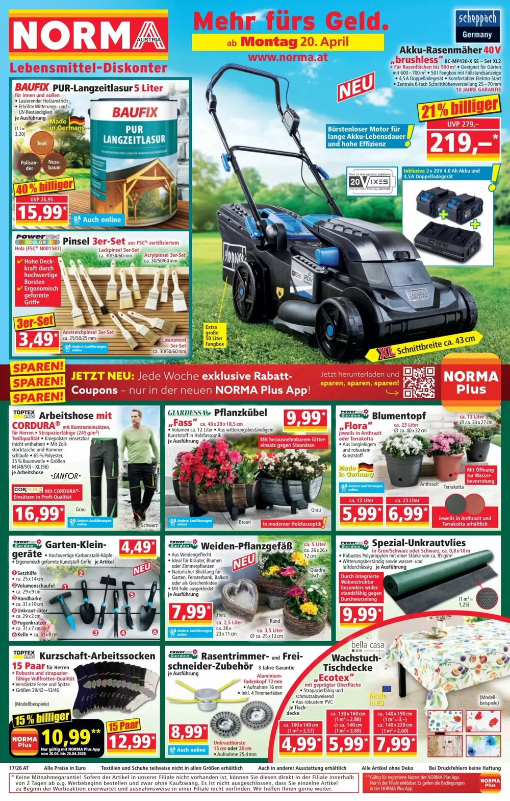 Norma Flugblatt (ab 20.04.2026) - Angebote und Prospekt - Seite 1