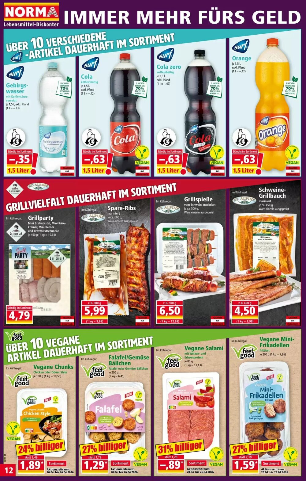 Norma Flugblatt (ab 20.04.2026) - Angebote und Prospekt - Seite 12