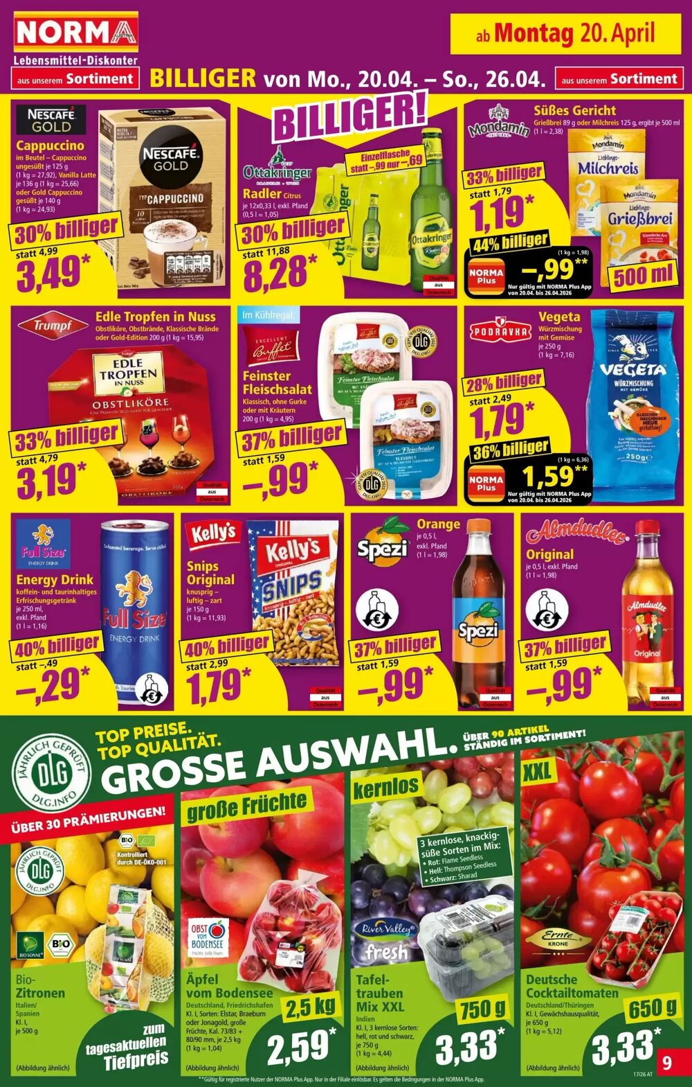 Norma Flugblatt (ab 20.04.2026) - Angebote und Prospekt - Seite 9