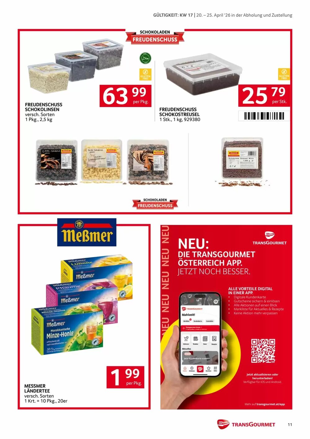 Transgourmet Flugblatt (ab 20.04.2026) - Angebote und Prospekt - Seite 11