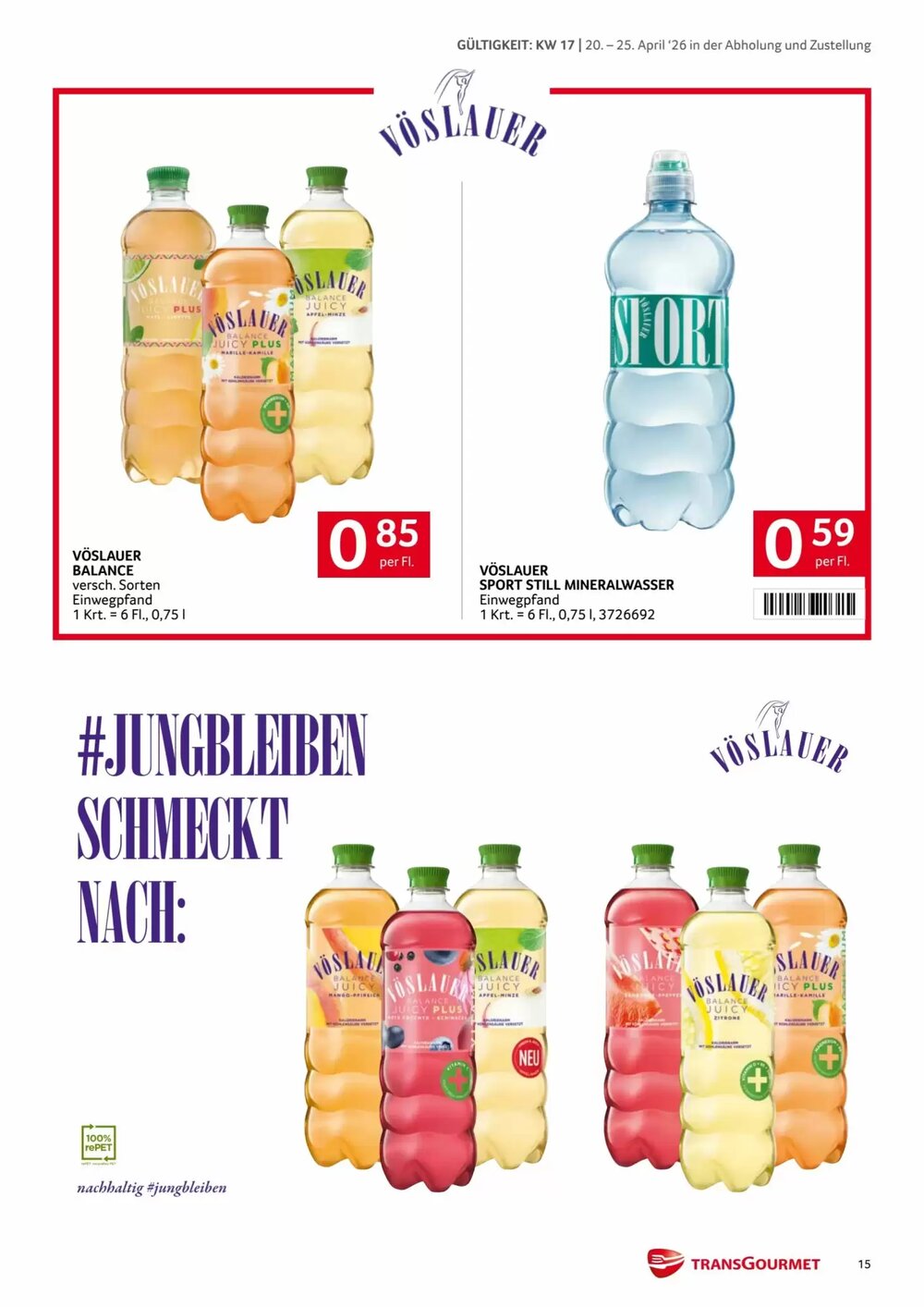 Transgourmet Flugblatt (ab 20.04.2026) - Angebote und Prospekt - Seite 15