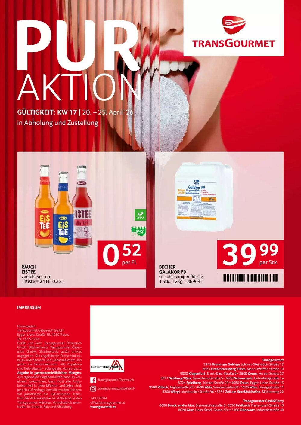 Transgourmet Flugblatt (ab 20.04.2026) - Angebote und Prospekt - Seite 20