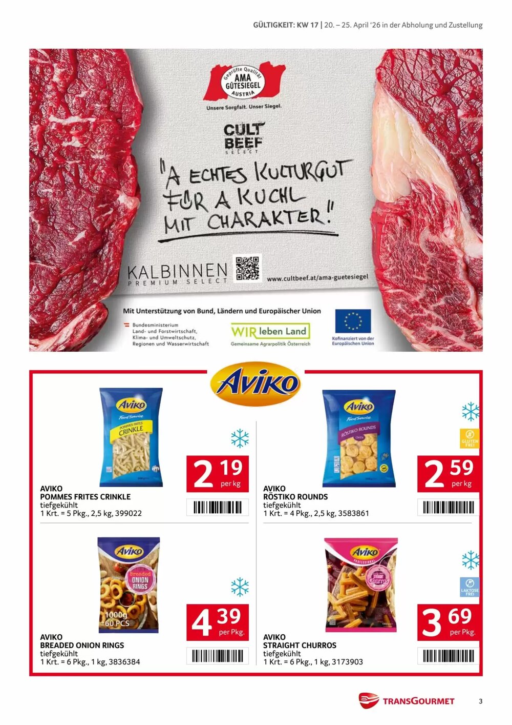 Transgourmet Flugblatt (ab 20.04.2026) - Angebote und Prospekt - Seite 3