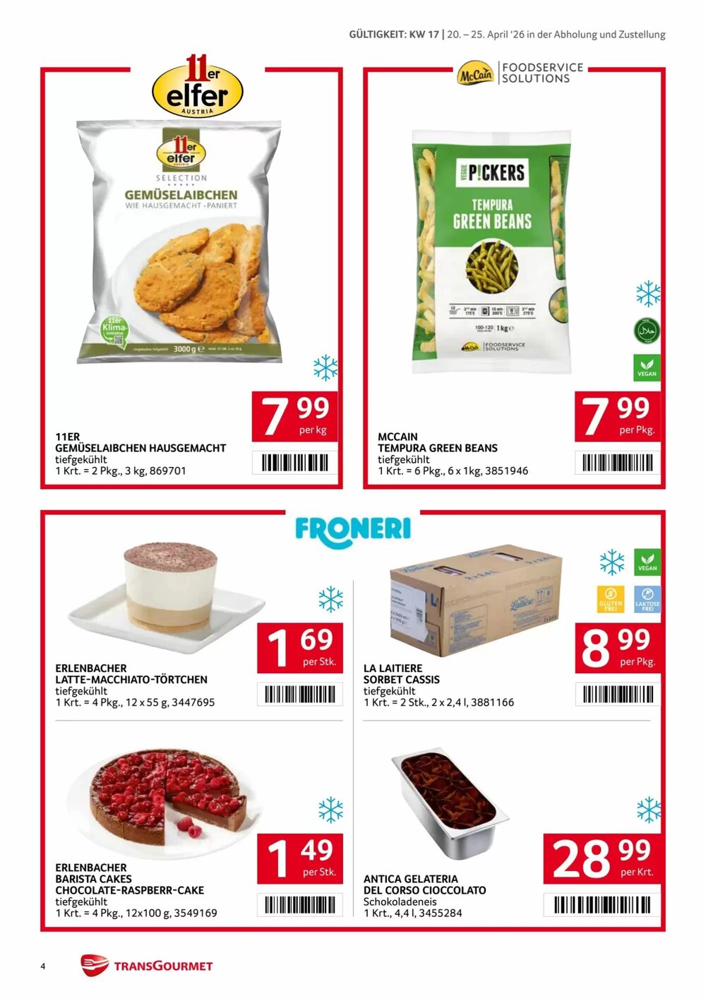 Transgourmet Flugblatt (ab 20.04.2026) - Angebote und Prospekt - Seite 4