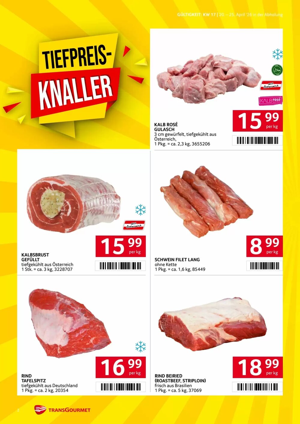 Transgourmet Flugblatt (ab 20.04.2026) - Angebote und Prospekt - Seite 2