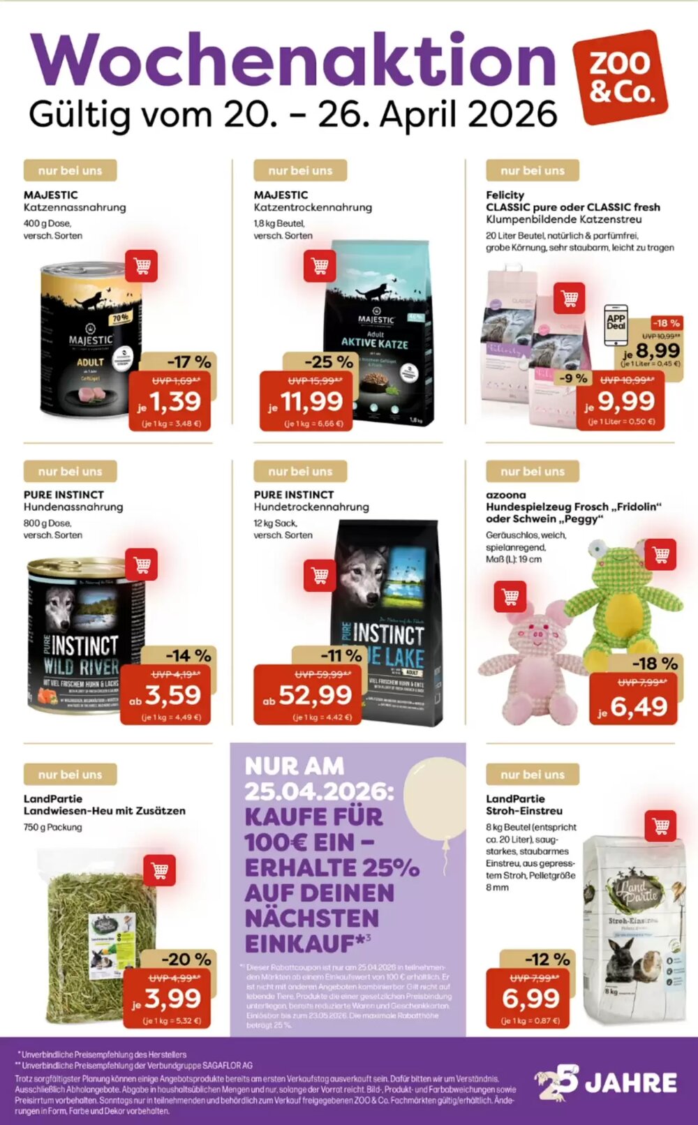 ZOO & Co Flugblatt (ab 20.04.2026) - Angebote und Prospekt - Seite 1