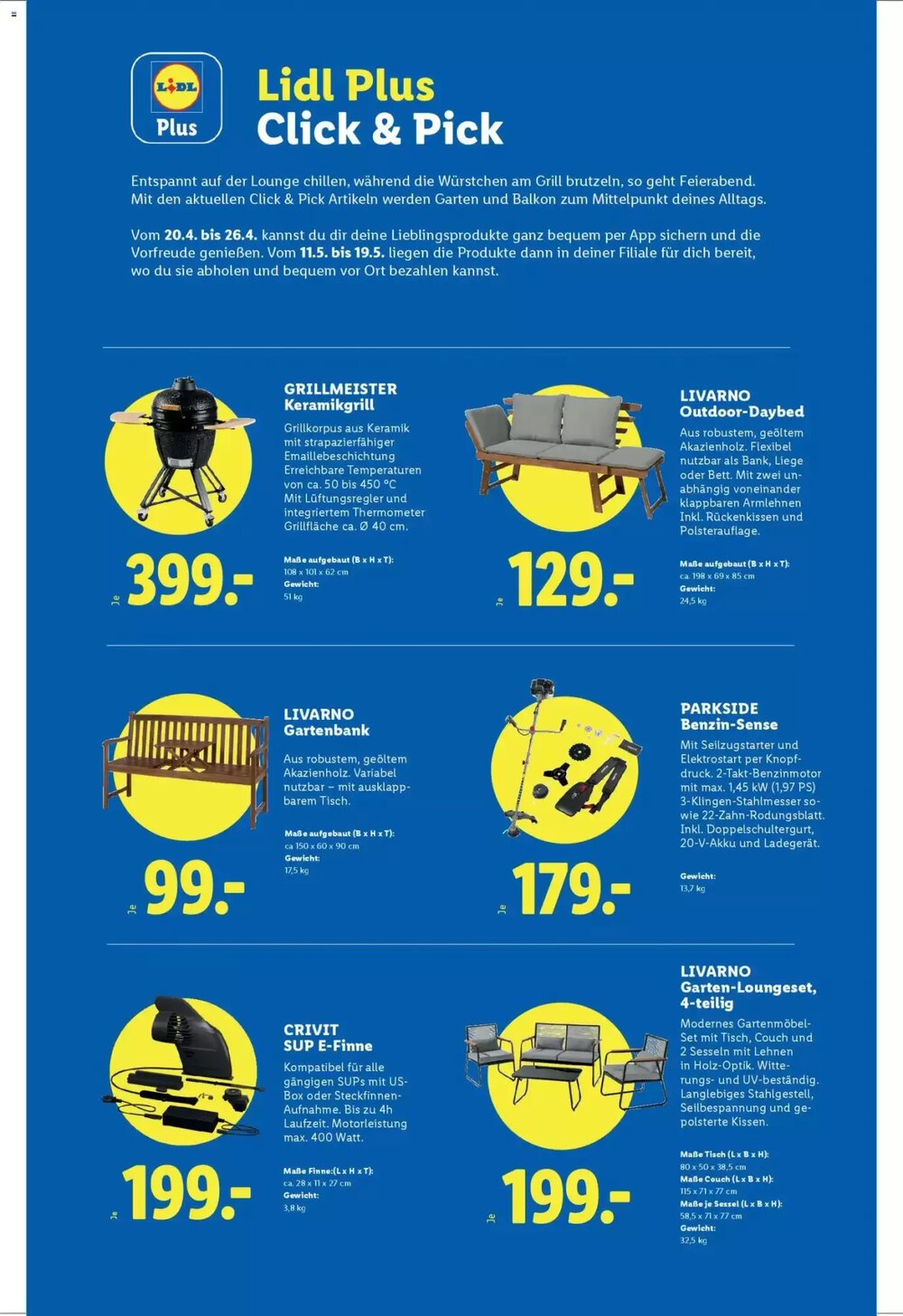 Lidl Flugblatt (ab 20.04.2026) - Angebote und Prospekt - Seite 1