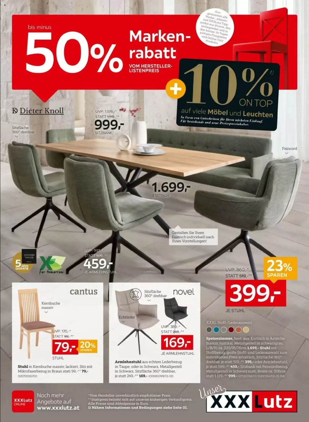 XXXLutz Flugblatt (ab 21.04.2026) - Angebote und Prospekt - Seite 1