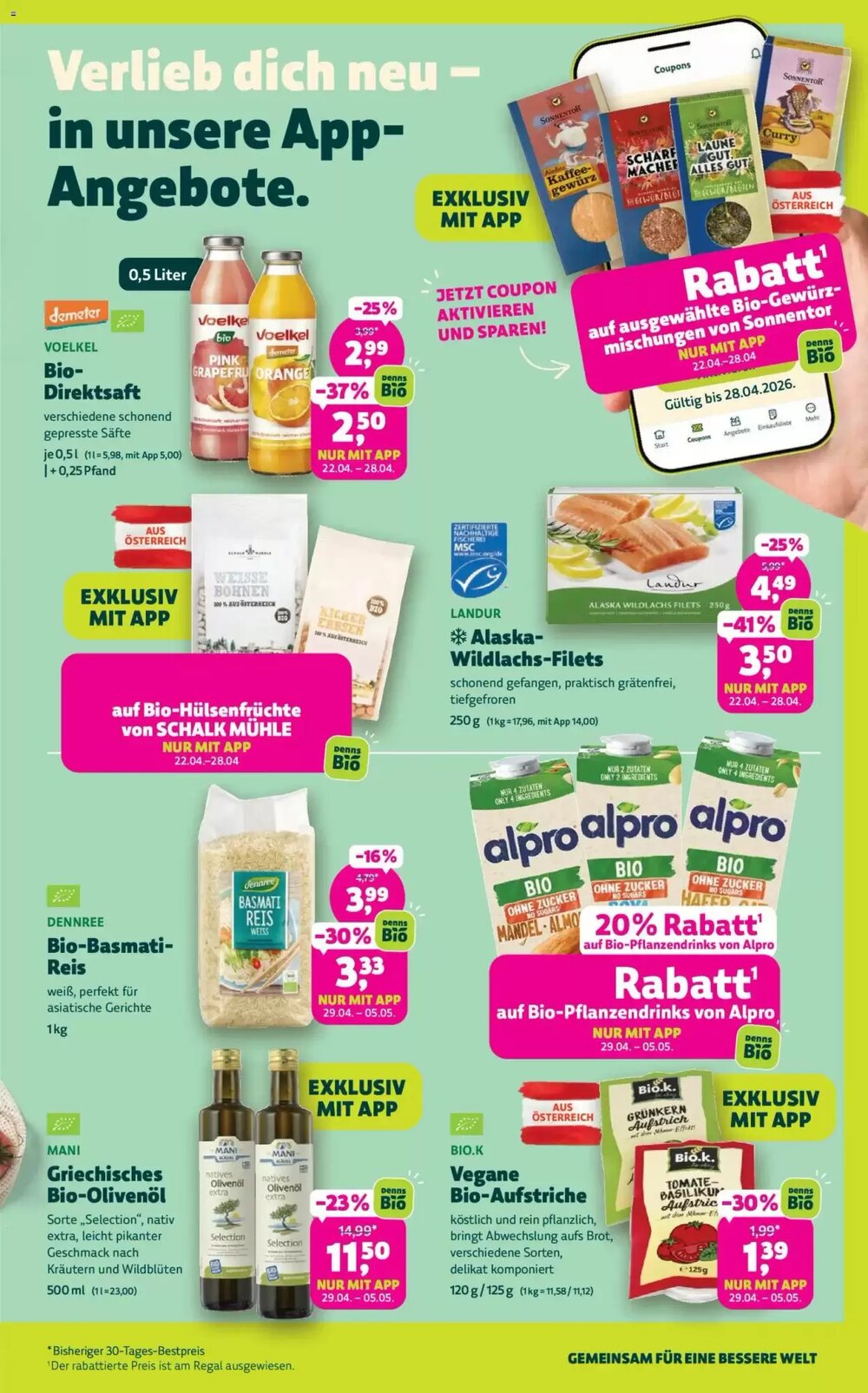 Denn's Biomarkt Flugblatt (ab 22.04.2026) - Angebote und Prospekt - Seite 3