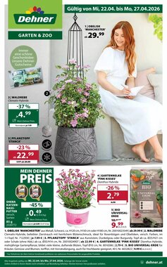 Dehner Flugblatt (ab 22.04.2026) - Angebote und Prospekt