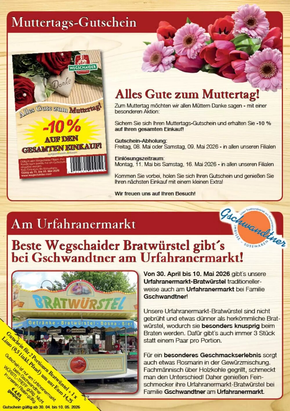 Wegschaider Flugblatt (ab 22.04.2026) - Angebote und Prospekt - Seite 2