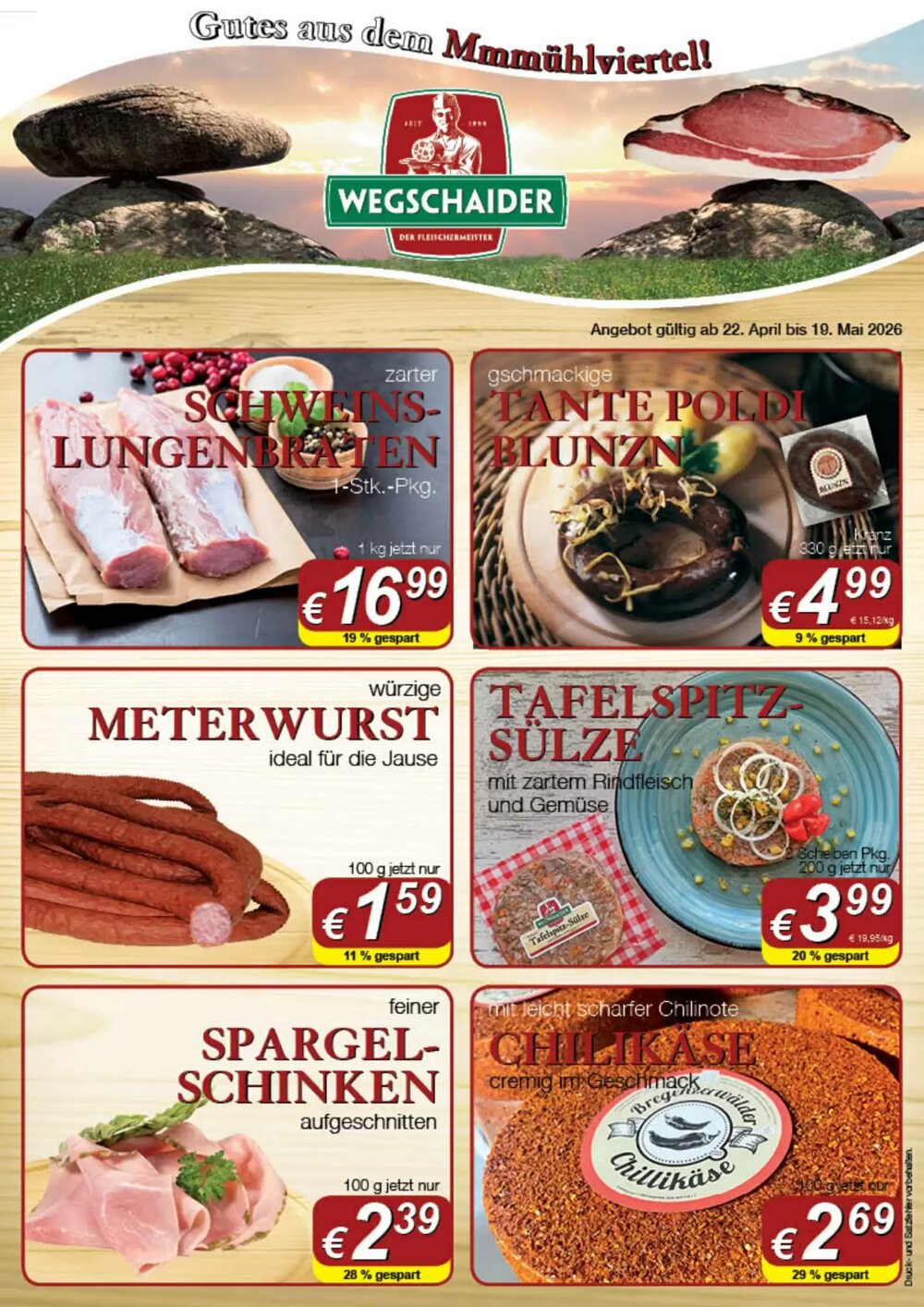 Wegschaider Flugblatt (ab 22.04.2026) - Angebote und Prospekt - Seite 3