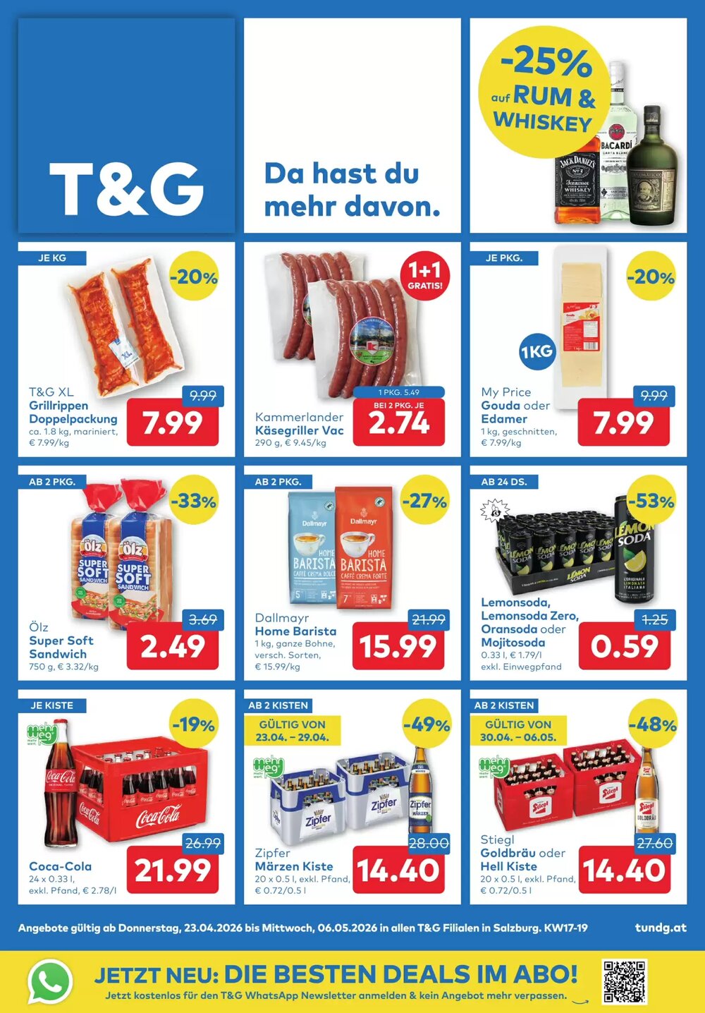 T&G Flugblatt (ab 23.04.2026) - Angebote und Prospekt - Seite 1