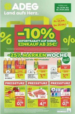 ADEG Flugblatt (ab 23.04.2026) - Angebote und Prospekt