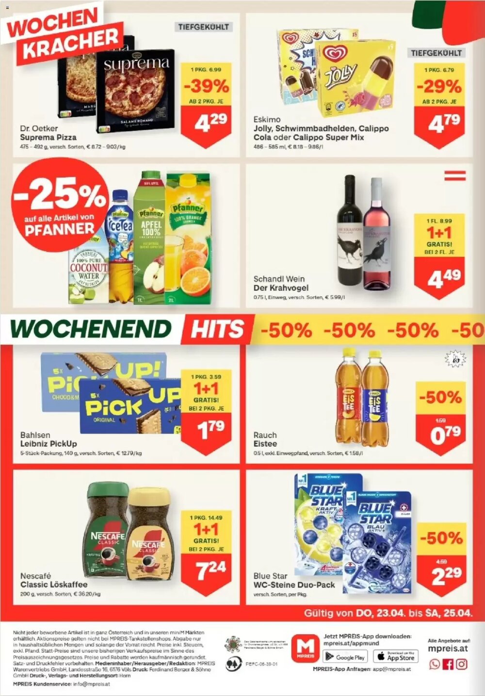 MPreis Flugblatt (ab 23.04.2026) - Angebote und Prospekt - Seite 12