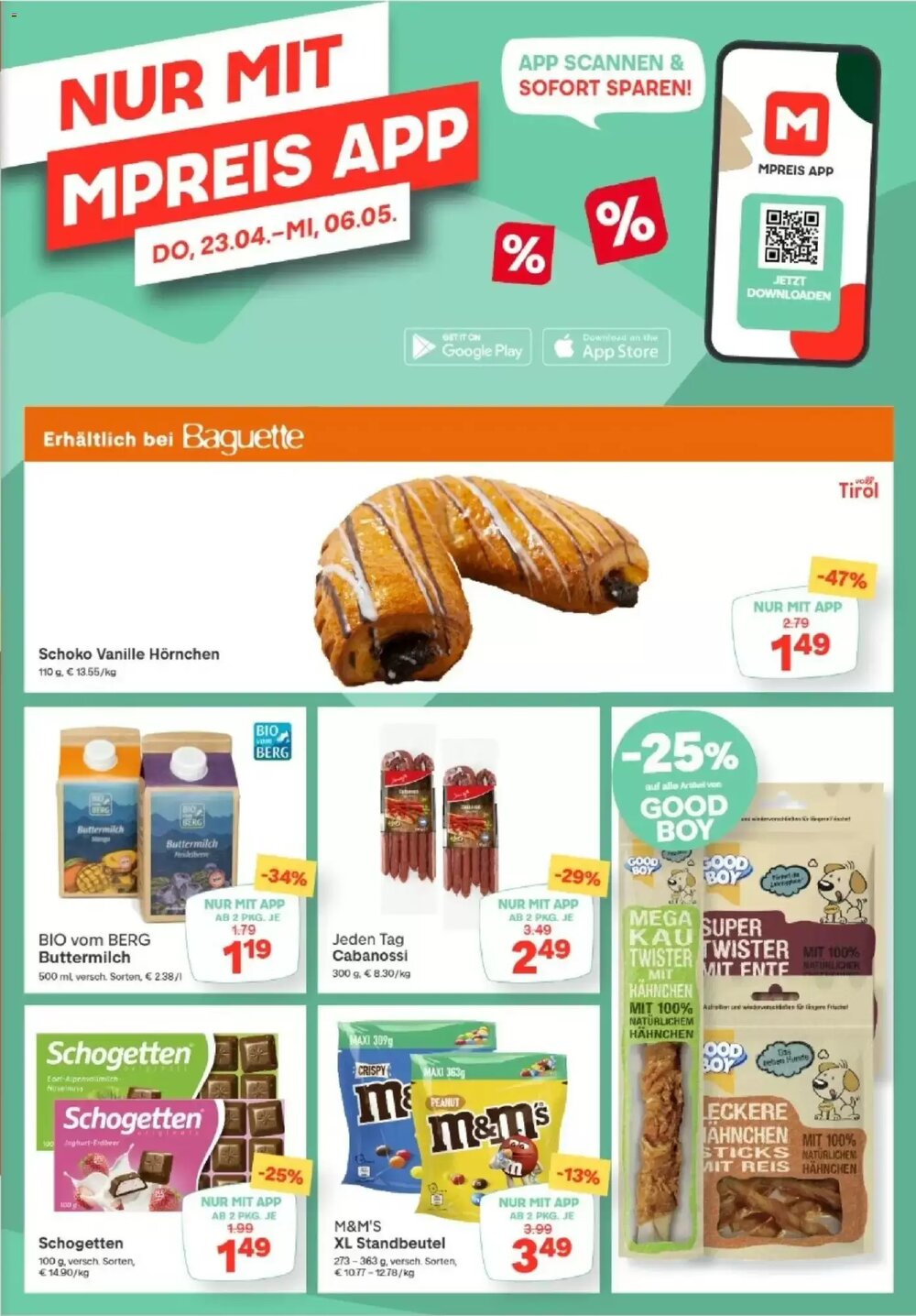 MPreis Flugblatt (ab 23.04.2026) - Angebote und Prospekt - Seite 13