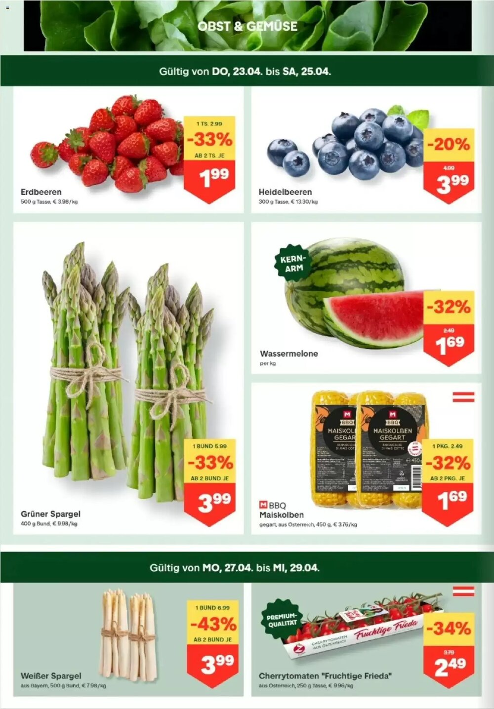 MPreis Flugblatt (ab 23.04.2026) - Angebote und Prospekt - Seite 2