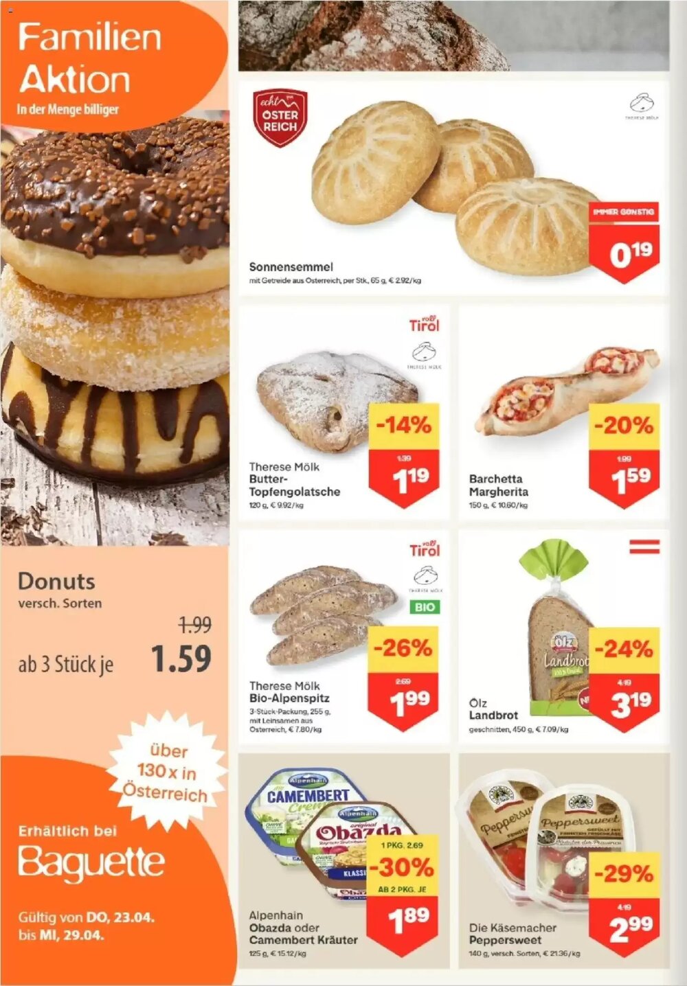 MPreis Flugblatt (ab 23.04.2026) - Angebote und Prospekt - Seite 4