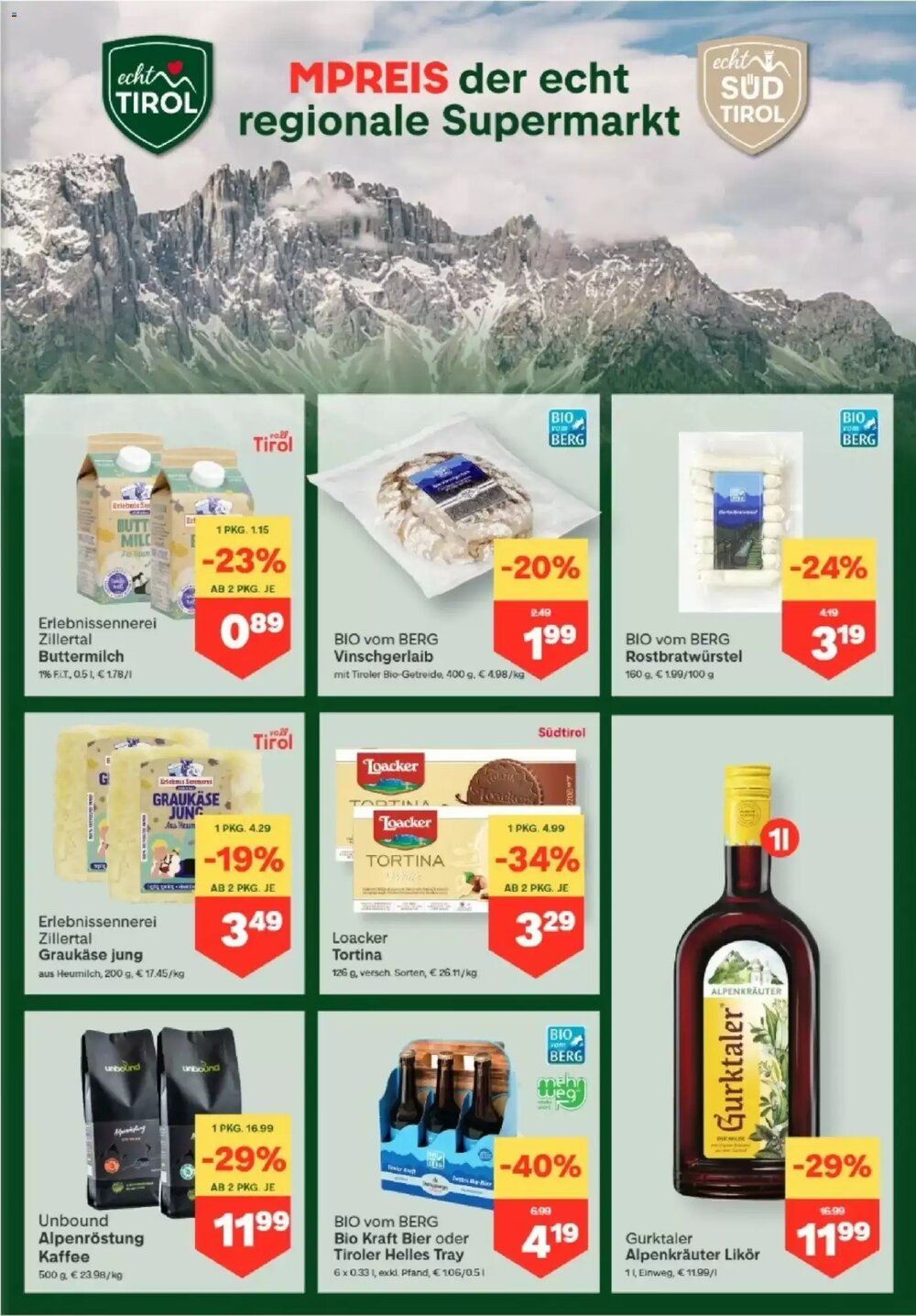 MPreis Flugblatt (ab 23.04.2026) - Angebote und Prospekt - Seite 7