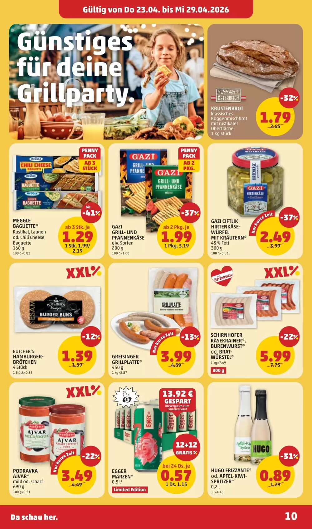 PENNY Flugblatt (ab 23.04.2026) - Angebote und Prospekt - Seite 10