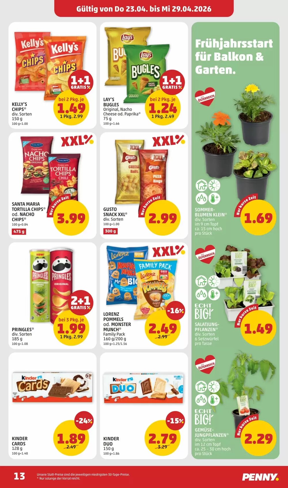 PENNY Flugblatt (ab 23.04.2026) - Angebote und Prospekt - Seite 13