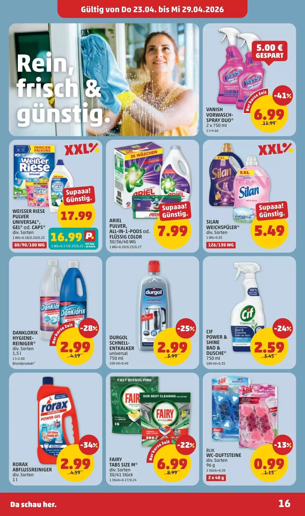 PENNY Flugblatt (ab 23.04.2026) - Angebote und Prospekt - Seite 16