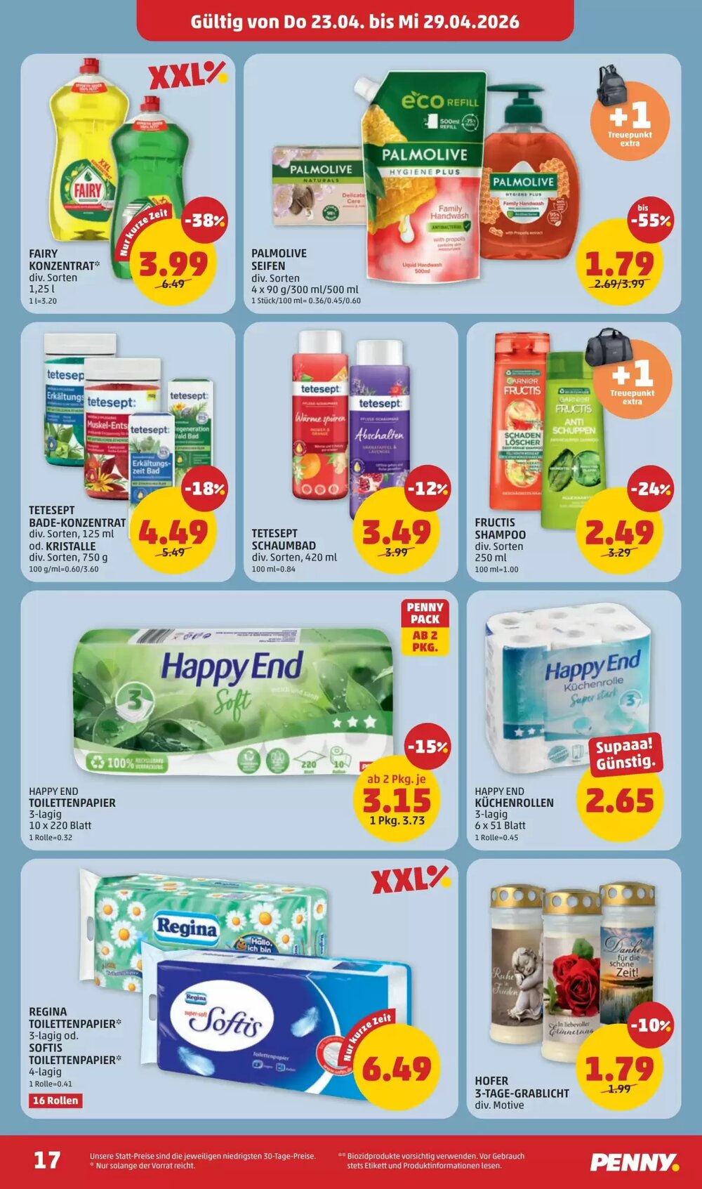 PENNY Flugblatt (ab 23.04.2026) - Angebote und Prospekt - Seite 17