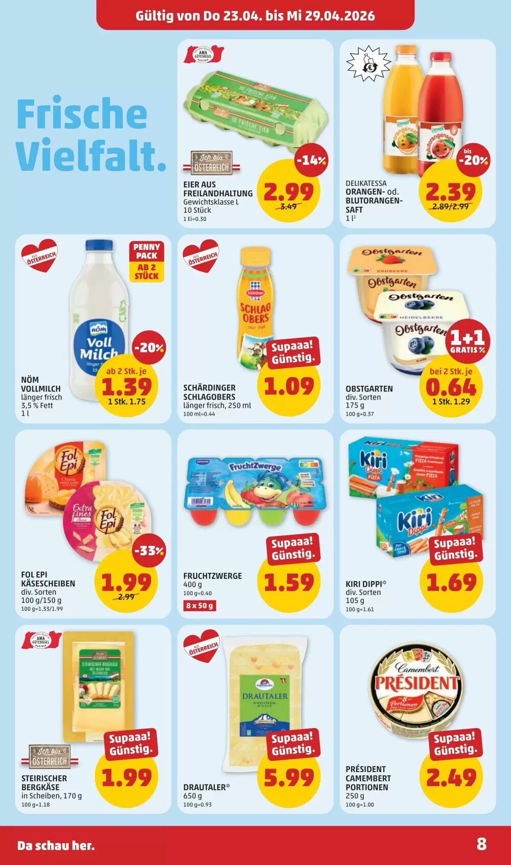 PENNY Flugblatt (ab 23.04.2026) - Angebote und Prospekt - Seite 8