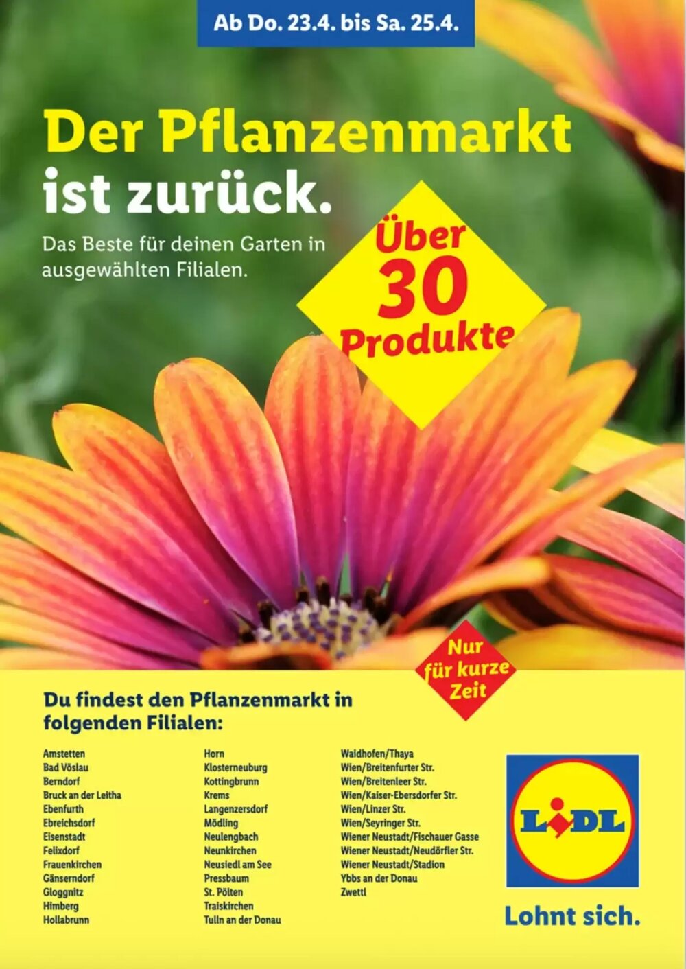 Lidl Flugblatt (ab 23.04.2026) - Angebote und Prospekt - Seite 1