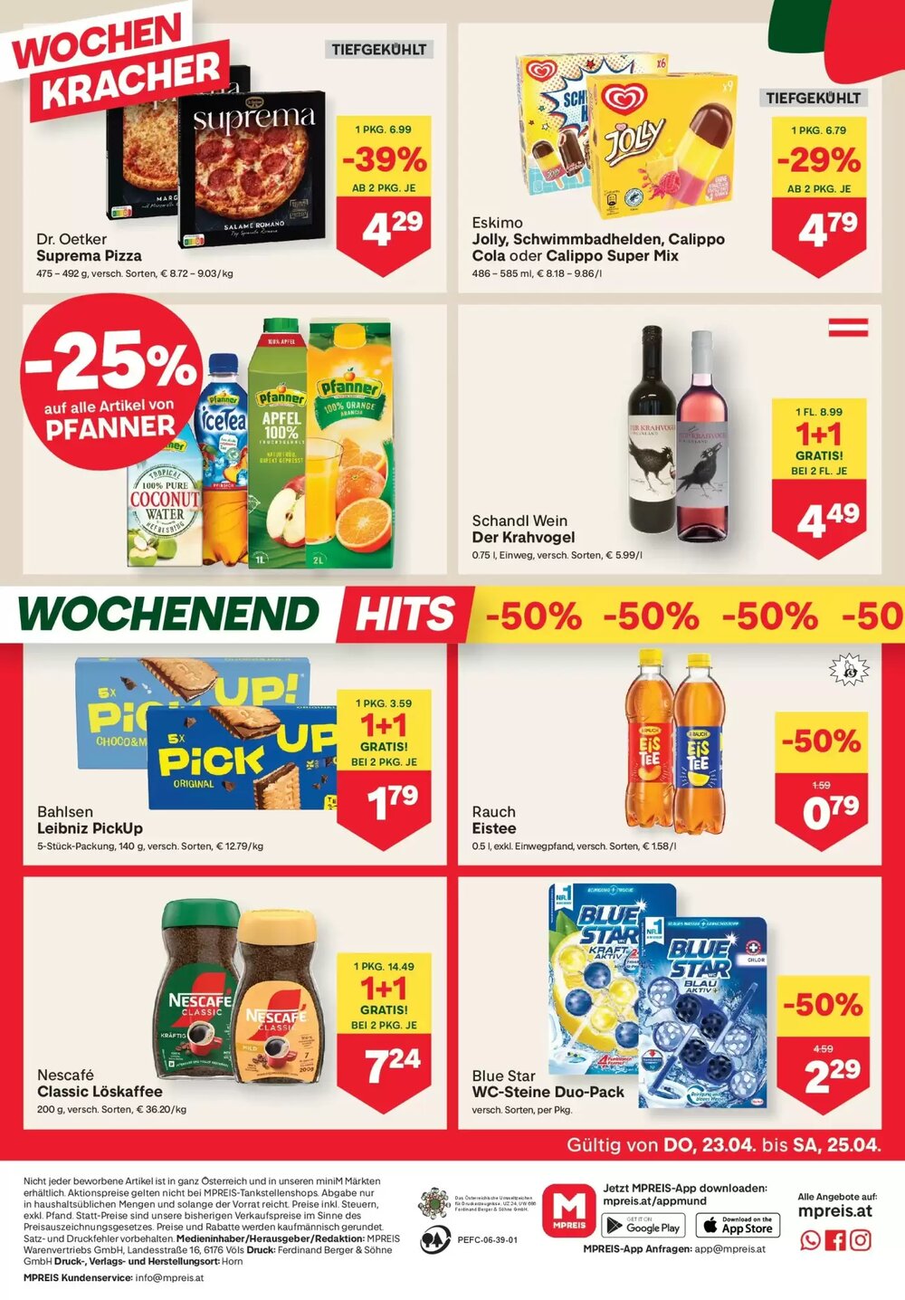 MPreis Flugblatt (ab 23.04.2026) - Angebote und Prospekt - Seite 12