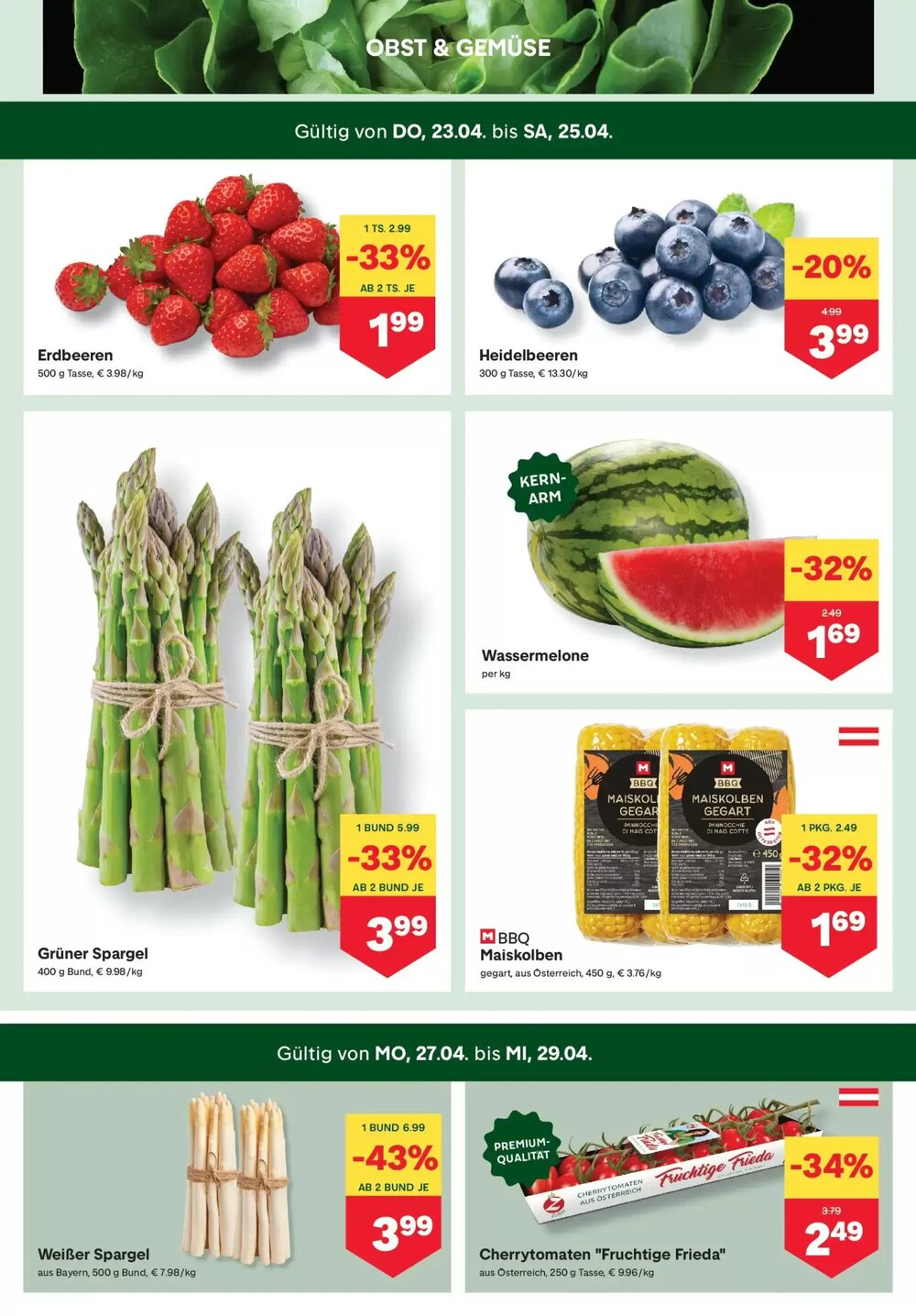 MPreis Flugblatt (ab 23.04.2026) - Angebote und Prospekt - Seite 2