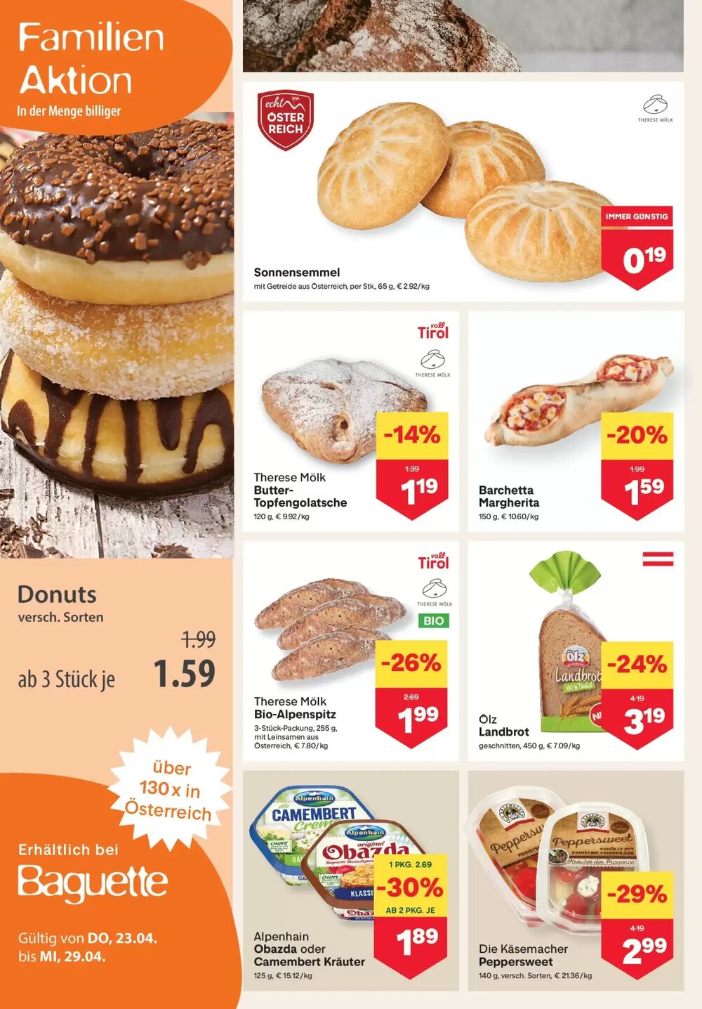 MPreis Flugblatt (ab 23.04.2026) - Angebote und Prospekt - Seite 4