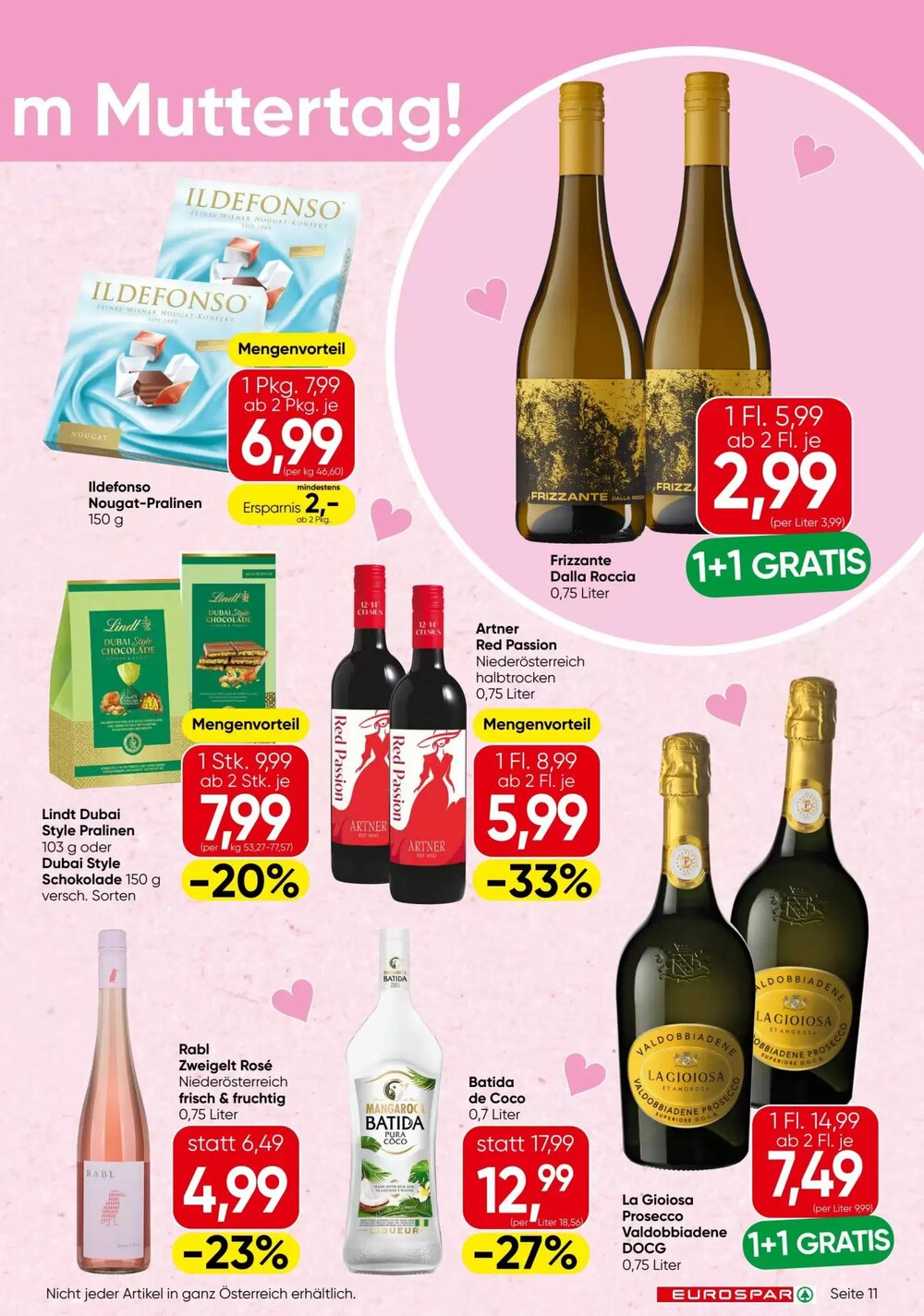 Eurospar Flugblatt (ab 23.04.2026) - Angebote und Prospekt - Seite 11