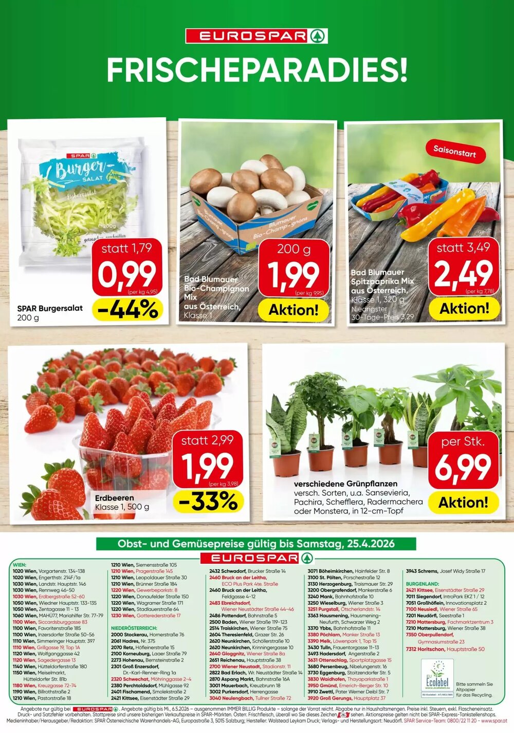 Eurospar Flugblatt (ab 23.04.2026) - Angebote und Prospekt - Seite 16