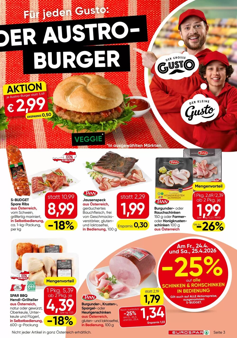 Eurospar Flugblatt (ab 23.04.2026) - Angebote und Prospekt - Seite 3