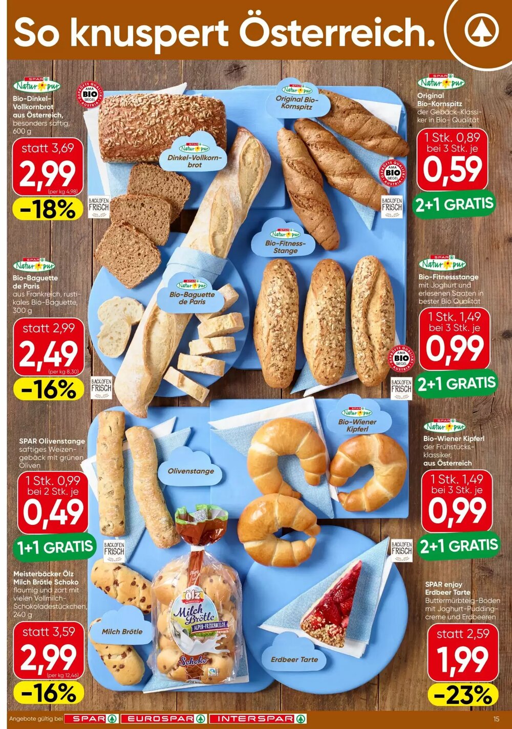 Spar Flugblatt (ab 23.04.2026) - Angebote und Prospekt - Seite 15