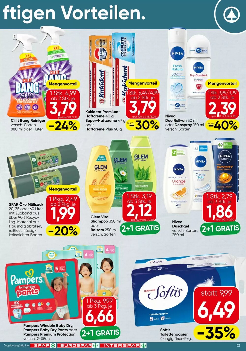 Spar Flugblatt (ab 23.04.2026) - Angebote und Prospekt - Seite 23