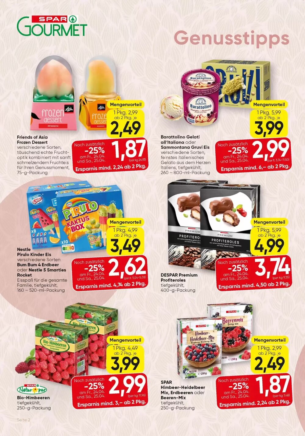 SPAR Gourmet Flugblatt (ab 23.04.2026) - Angebote und Prospekt - Seite 2