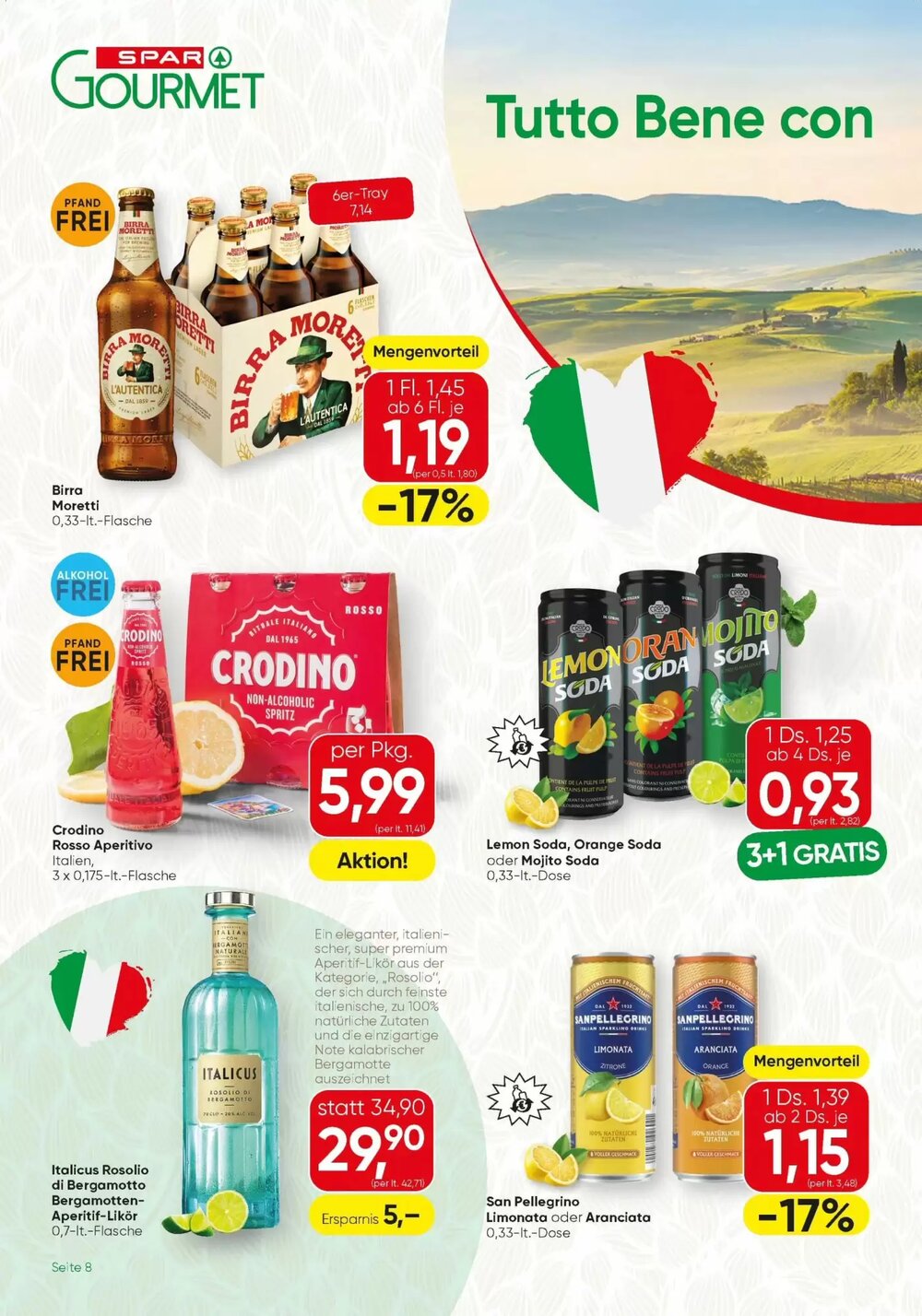 SPAR Gourmet Flugblatt (ab 23.04.2026) - Angebote und Prospekt - Seite 8
