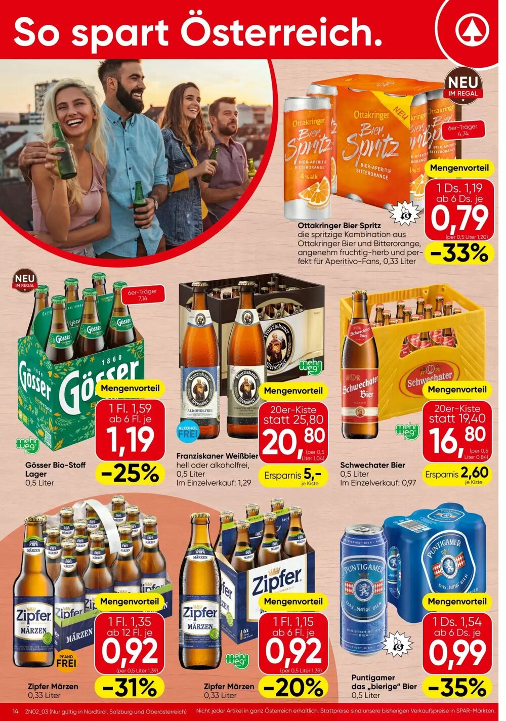 Eurospar Flugblatt (ab 23.04.2026) - Angebote und Prospekt - Seite 14