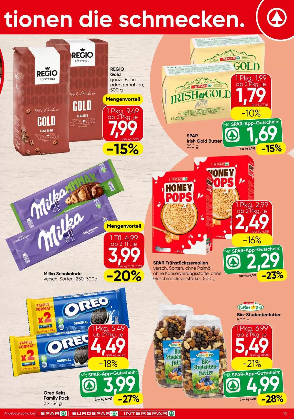 Eurospar Flugblatt (ab 23.04.2026) - Angebote und Prospekt - Seite 19