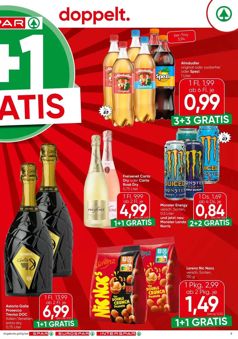 Eurospar Flugblatt (ab 23.04.2026) - Angebote und Prospekt - Seite 9