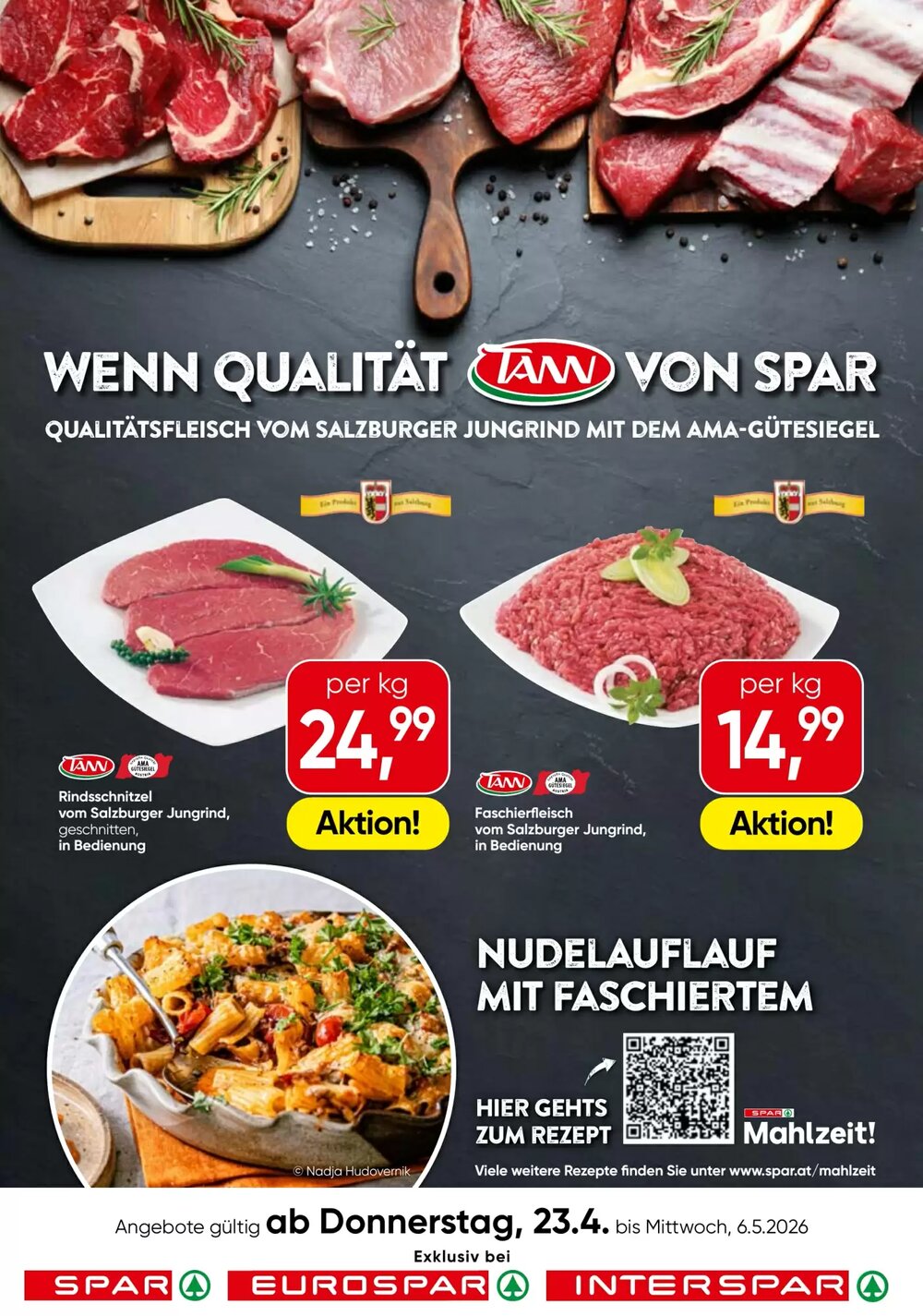 Spar Flugblatt (ab 23.04.2026) - Angebote und Prospekt - Seite 1