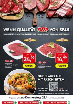 Spar Flugblatt (ab 23.04.2026) - Angebote und Prospekt