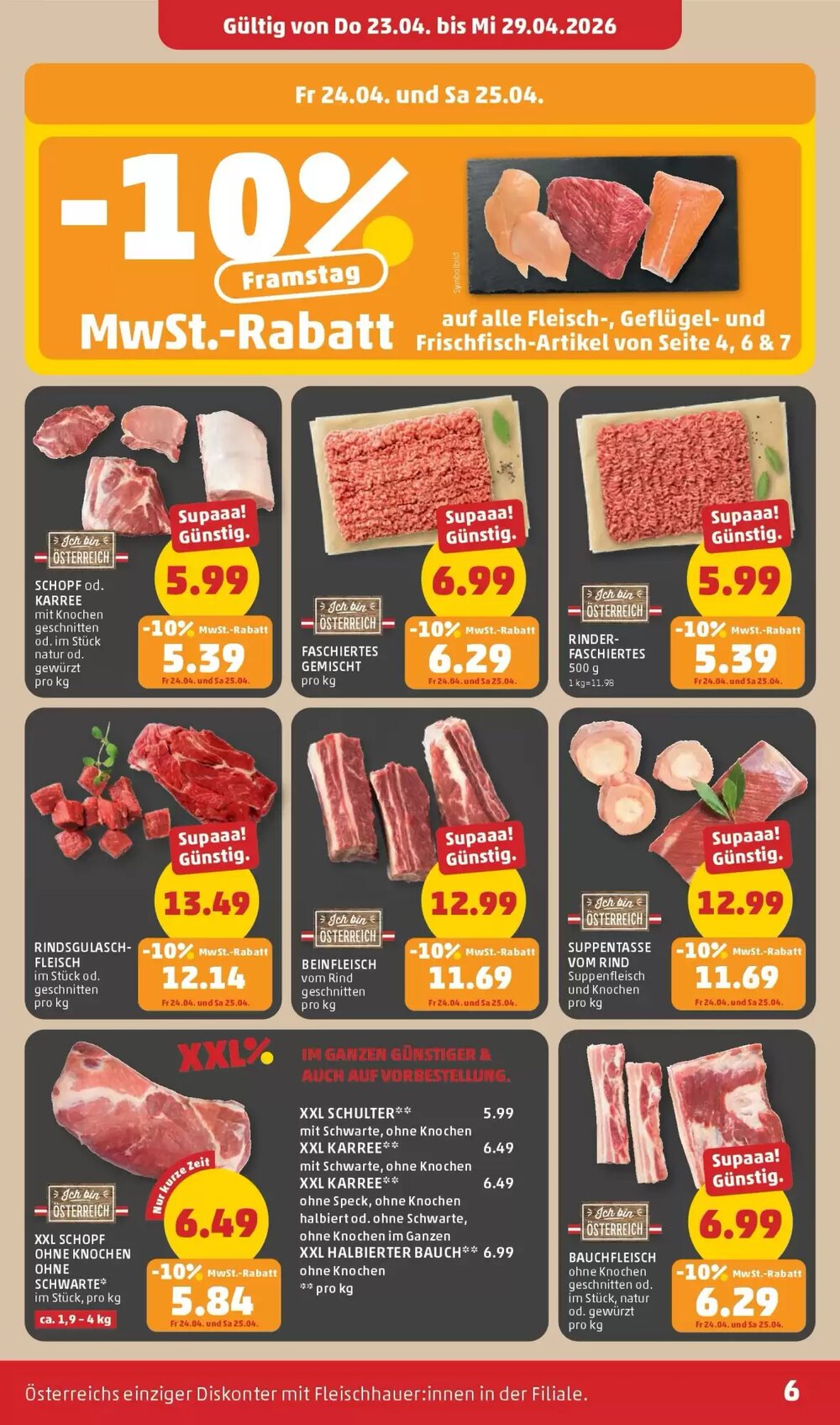 PENNY Flugblatt (ab 23.04.2026) - Angebote und Prospekt - Seite 6